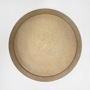 ساعت دایره با کلاف و جای موتور در سمت صاف