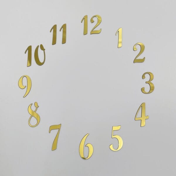 اعداد انگلیسی مولتی استایل مدل2 - Image 1