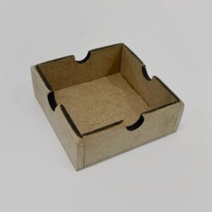 زیر سیگاری چوبی مربع